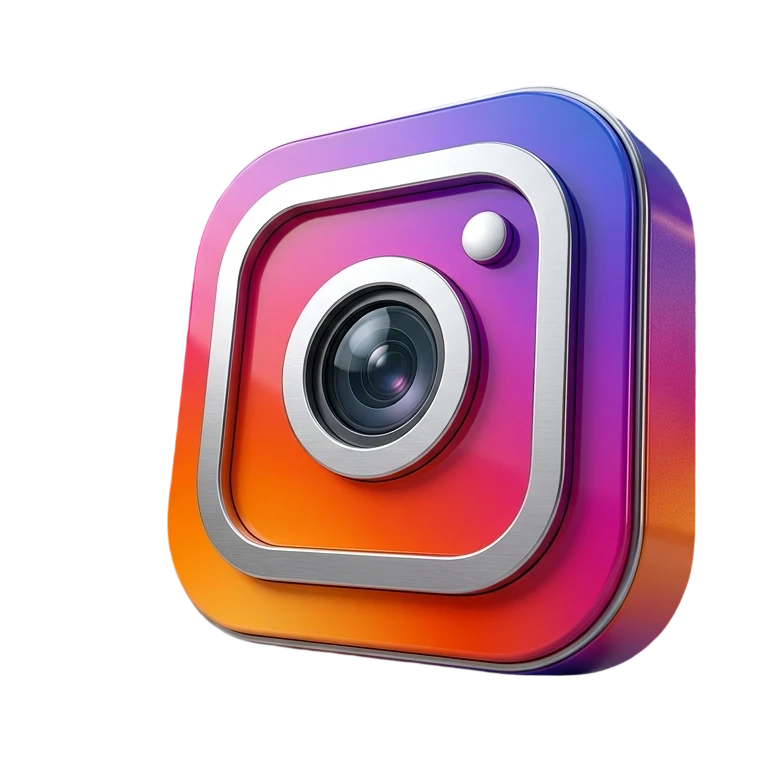 Logo 3d de red social Agencia OnlyFans Argentina BlueFans